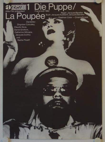La poupee original release german movie poster